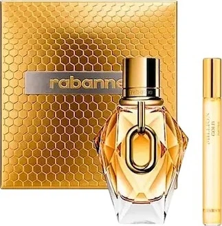 Набір для жінок Paco Rabanne Million Gold For Her Парфумована вода 90 мл + Мініатюра Парфумована вода 20 мл (3349668640812)