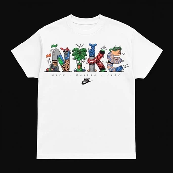 Мужская футболка Nike, белый, M (MCF0000343)