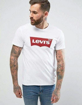 Мужская футболка Levis, белый, L (MCF0000151)