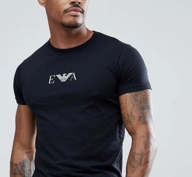 Мужская футболка Armani, черный, S (MCF0000406)
