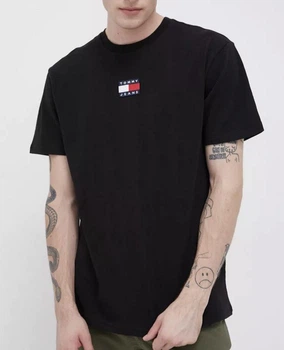 Чоловіча футболка Tommy Hilfiger, чорний, L (MCF0000412)