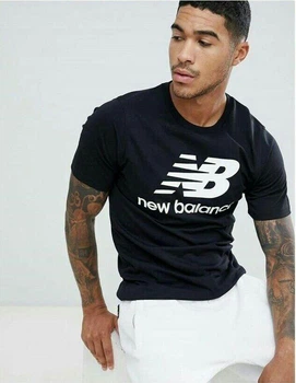 Чоловіча футболка New Balance, чорний, XXXL: XXXL (MCF0000173)