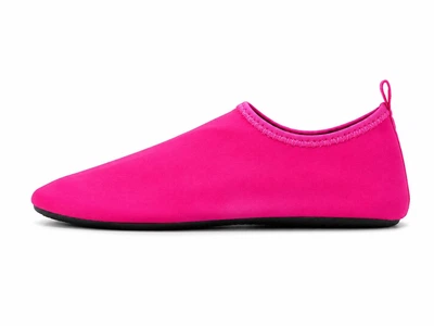 Обувь для пляжа и кораллов аквашузы Diving shoes розовые плоская подошва 38-39 ( 23 см ) 259