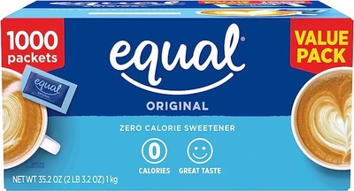 Сахарозаменитель Equal Zero Calorie Sweetener 1000 пакетиков 1 кг
