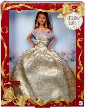 Lalka Mattel Barbie Holiday Barbie 2024 HRM62 (194735181070)