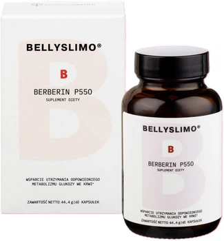 Екстракт кореня барбарису Pharmaverum Bellyslimo Berberin P550 60 капсул (5906970536080)