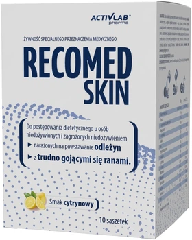 Дієтична добавка ActivLab Recomed Skin 10 пакетиків по 25 г Лимон (5903260906691)