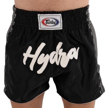 Шорты для тайского бокса и кикбоксинга черные Fairtex Hydra 324 размер M (46-48)