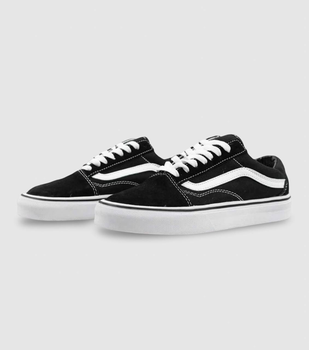 Жіночі кеди з вишивкою Vans old skool чорні 37