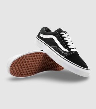 Жіночі кеди з вишивкою Vans old skool чорні 41