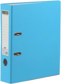 Папка-регистратор Buromax А4 Best 70 мм, односторонняя, светло-синий (BM.3021-30с)