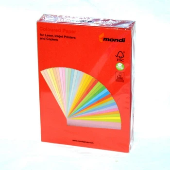 Папір кольоровий А4 MONDI Color 160 г/м2 CO44 насичений коралово-червоний 250 арк INTENSIV