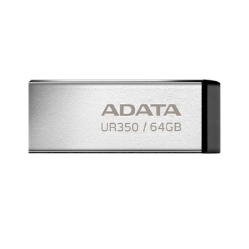 Флеш-накопичувач ADATA USB 3.2 UR 350 64Gb Silver/Black