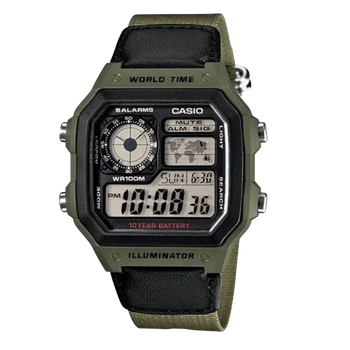 Чоловічий годинник CASIO AE-1200WHB-3B