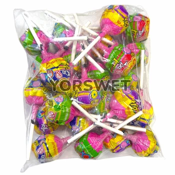 Льодяники Чупа Чупс Chupa Chups XXL Trio з жувальною гумкою мікс смаків 725 г (25*29г) (0698)