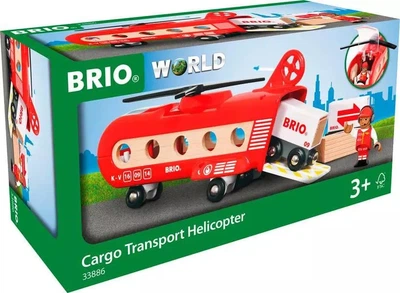 Ігровий набір Brio Railway Transport Helicopter (7312350338867)