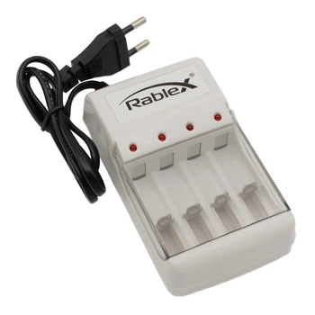 Зарядное устройство для аккумуляторов Rablex RB415 AA / R6 для зарядки аккумуляторных батарей, AAA / R3
