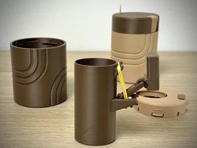 Диспенсер Для Зубочисток Pop-Up Toothpick Holder 7 См 3Д Печать