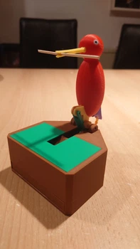 Диспенсер Для Зубочисток Птичка Birdy Gadget Toothpick Dispenser 14 См 3Д Печать