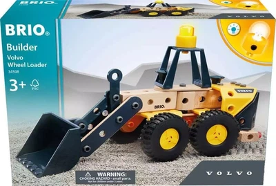 Klocki konstrukcyjne Brio Builder Volvo Wheel Loader 58 elementów (34598)