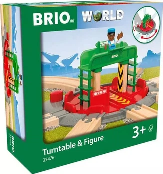 Przejazd kolejowy Brio z figurką dla 7 kierunków (7312350334760)