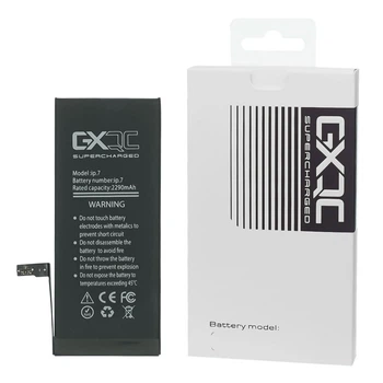 Акумулятор GXQC Supercharged для Apple iPhone 7 IC HC, посилений (2290 mAh) Service Pack