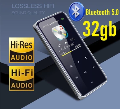 MP3 плеер JNN M22 Original Bluetooth 5.0 Hi-Fi 32Gb