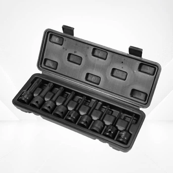 Комплект ударных насадок TORX T20–T70 YATO YT-10654 для гайковертов и автосервиса 9 предметов