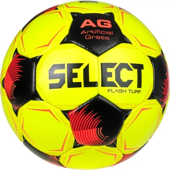 Футбольный мяч Select Flash Turf Fifa v26 желтый, красный 5