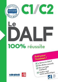 Книга Le DALF C1/C2 100% réussite Livre + didierfle.app
