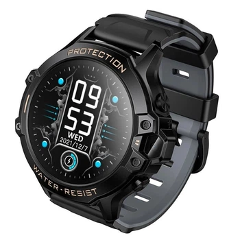 Дитячий смарт-годинник HOCO Y107 children phone watch, IP54, 1.83" LCD, 4G, WiFi/GPS/LBS positionning, 700mAh, black