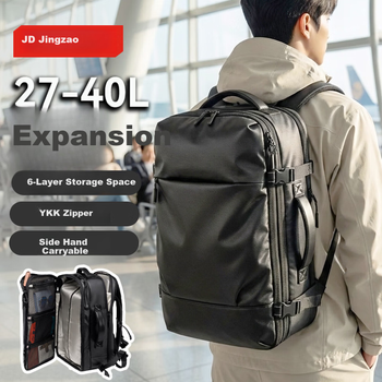 JD Jingzao Black Warrior AVANT Многофункциональный спортивный рюкзак с открыванием на 180°, подходит для школы, бизнеса и путешествий, для ноутбука 17 дюймов.