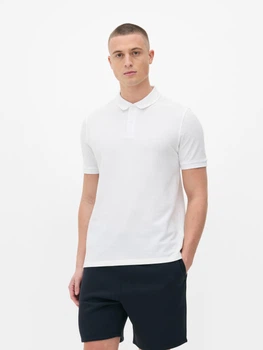 Поло Primark білий YJEJX545 XXL