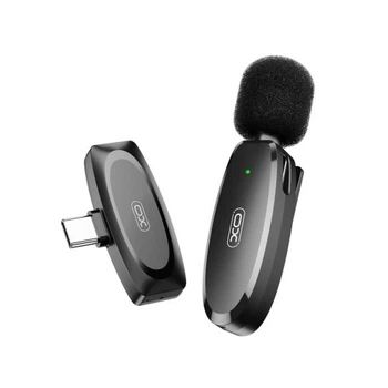 Мікрофон XO MKFO8A Type-c wireless Collarclip microphone Чорний