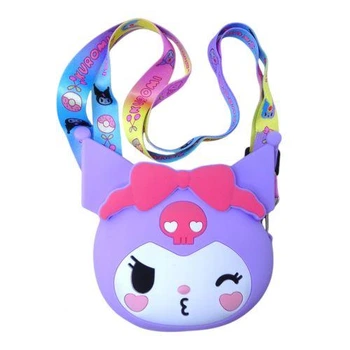 Сумочка аніме "Sanrio. Kuromi (Куромі)", бузкова