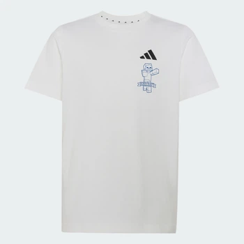 Детская футболка ADIDAS MINECRAFT adidas KH3205 (152) белый (4069996711846)
