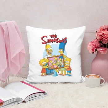 Подушка плюшева мультфільм The Simpsons Сімпсони 35х35 см (СП000147)