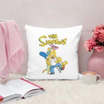 Подушка плюшева мультфільм The Simpsons Сімпсони 35х35 см (СП000148)