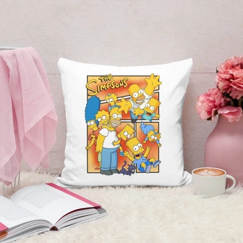 Подушка плюшева мультфільм The Simpsons Сімпсони 35х35 см (СП000146)