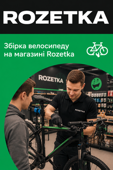 Сборка велосипедов на магазине Rozetka