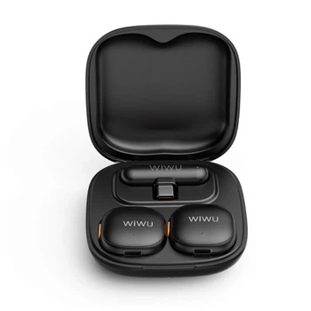 Мікрофон WiWU Duo Wireless Microphone AI Adaptive Noise Reduction Wi-WM006 Чорний