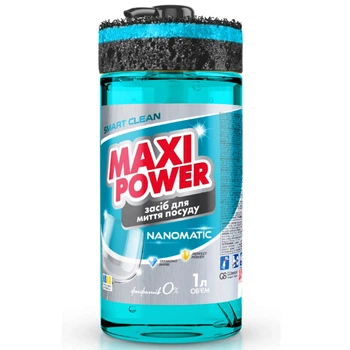 Средство для ручного мытья посуды Maxi Power Nanomatic 1 л (4820204703400) (346346)