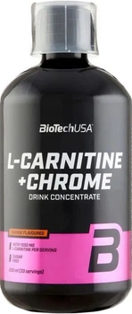 Жироспалювач Biotech L-Carnitine + Chrome рідина 500 мл Апельсин (5999500532447)