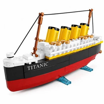 Конструктор Титанік Sluban Titanic M38-B1550, пасажирський лайнер, 195 деталей, 19,3 см