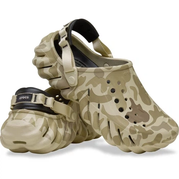 Чоловічі крокси Єхо Камуфляж Crocs Echo Camo Duck Clog Bone (42-43, бежевий)