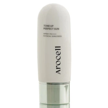 Солнцезащитный крем с эффектом осветления тона Arocell Tone Up Perfect Sun SPF 50+ PA++++ 50 мл