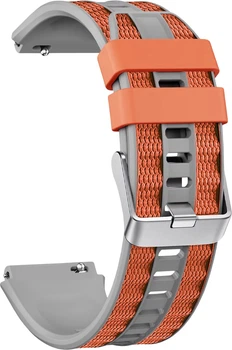 Силиконовый Ремешок 2Ultimate (22 мм) Grey Orange (45095-60)