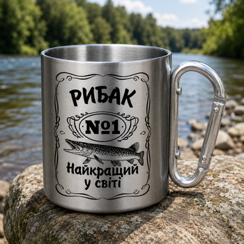 Чашка рибак No1 лучший в мире 300 мл.