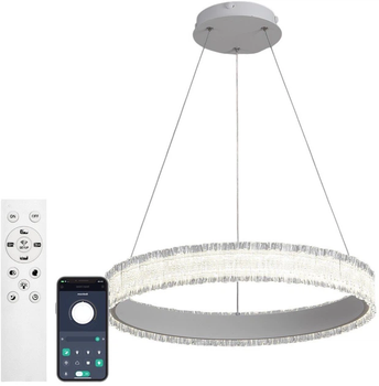 Люстра светодиодная подвесная Luminaria ERIKA 65W R485 White с пультом