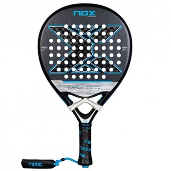 Ракетка для паделу Nox Quantum 12K Cobalt Racket Black (PLUXQCOB25)